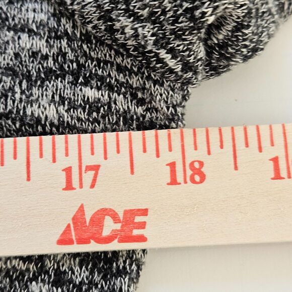 Max Edition Tunic Top Womens Medium Gray Varigated Handkerchief Hem - Picture 4 of 6